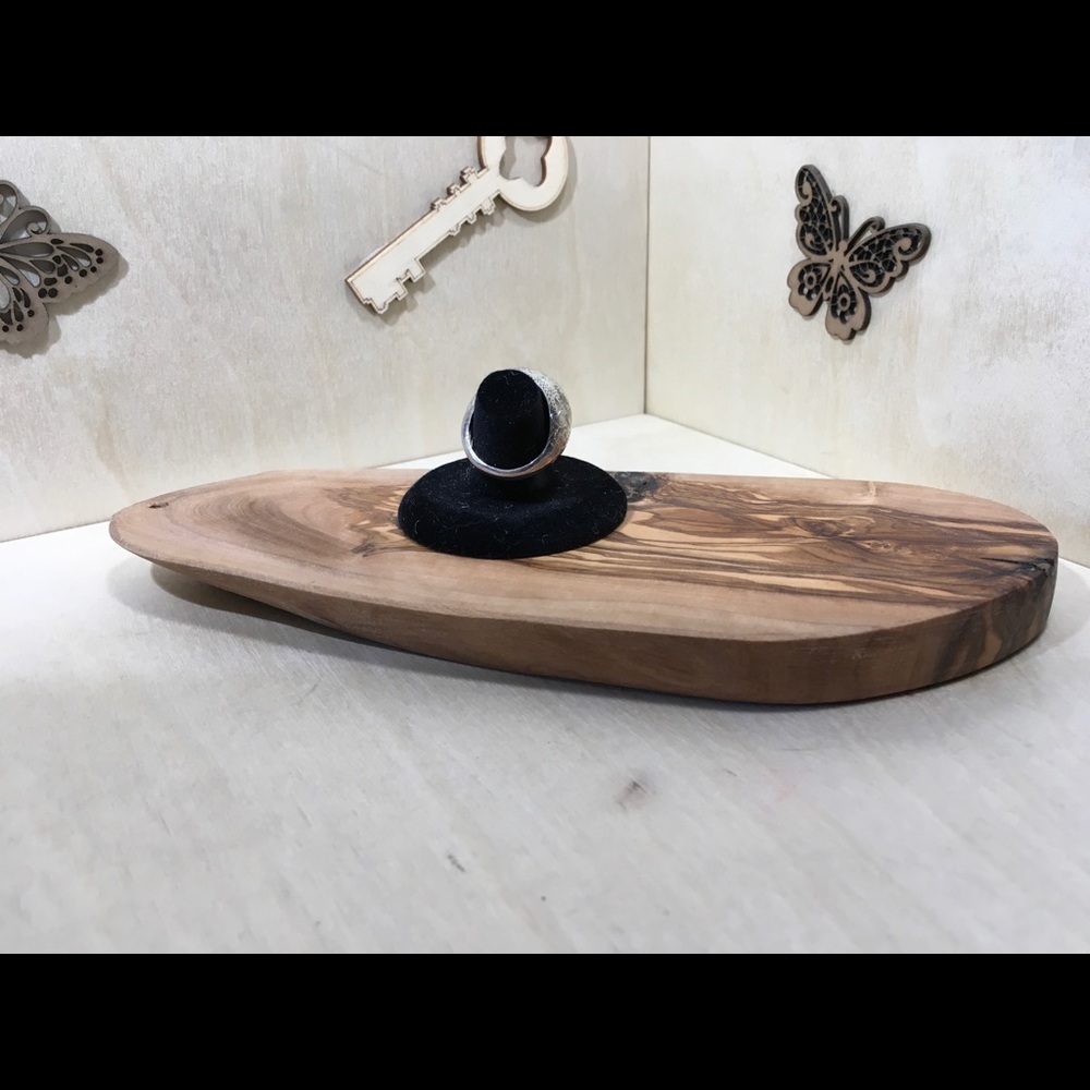 Vintage Solid Sterling Engraved Bubble Ring - image 4